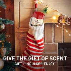 Old Spice Holidude Sugar Cookie scent packaging detail.