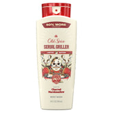 Old Spice Serial Griller bottle pour for quick shower refresh.