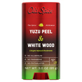 Old Spice Spice Alchemist deodorant bottle with Yuzu Peel White Wood for daily freshness.