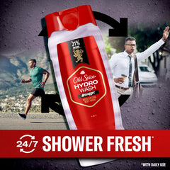 Old Spice Swagger scent profile after shower.