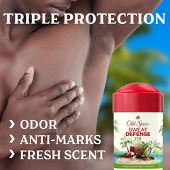 Glide-on Old Spice Sweat Defense soft solid for easy daily protection