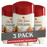 Old Spice Volcano Charcoal antiperspirant 3-pack with long-lasting protection and bold scent