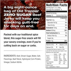 Natural wood smoke on beef jerky slices for rich flavor without added sugar