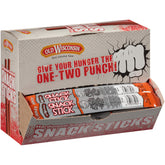 Old Wisconsin turkey snack sticks ready to eat for a quick protein snack