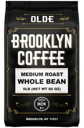 OLDE BROOKLYN COFFEE classic medium roast bundle for balanced flavor and inviting aroma.