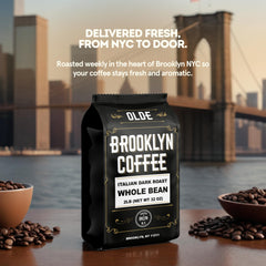 Olde Brooklyn Coffee fresh-roasted small-batch beans from NYC