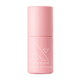 Olive and June Nail Strengthener bottle close-up shows vegan formula for stronger nails