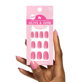 Olive & June Super Stick Mani press-on nails with a flawless look and long wear.