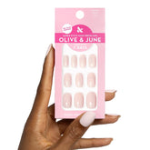 Olive & June Super Stick Mani tab wheel close-up for easy on-off nails.