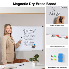 OLIXIS Whiteboard with easy install hardware included