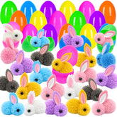 Olixmlya 24-pack Easter eggs in bright colors for exciting basket fillers