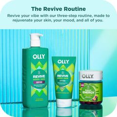 OLLY Vitamin Complex bottle highlighting retinol and vitamin D for skin support.