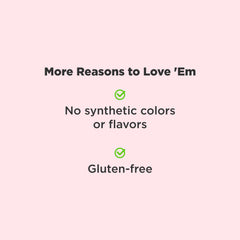 Vitamin E and selenium antioxidants in the OLLY formula.