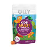 OLLY Kids multivitamin bottle signals convenient daily support for growing kids.
