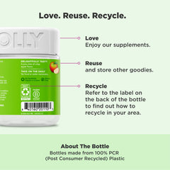 OLLY Metabolism Gummy Rings vitamin-b12 graphic implies cellular energy potential