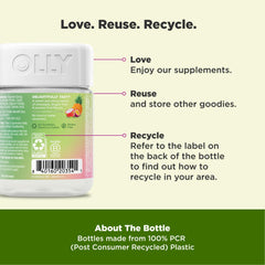 OLLY Supergood Superfoods Gummies bottle with 60-count label for a 20-day supply.