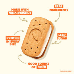 Olyra vanilla biscuits show ancient Greek grains for fiber-rich daily snacking.