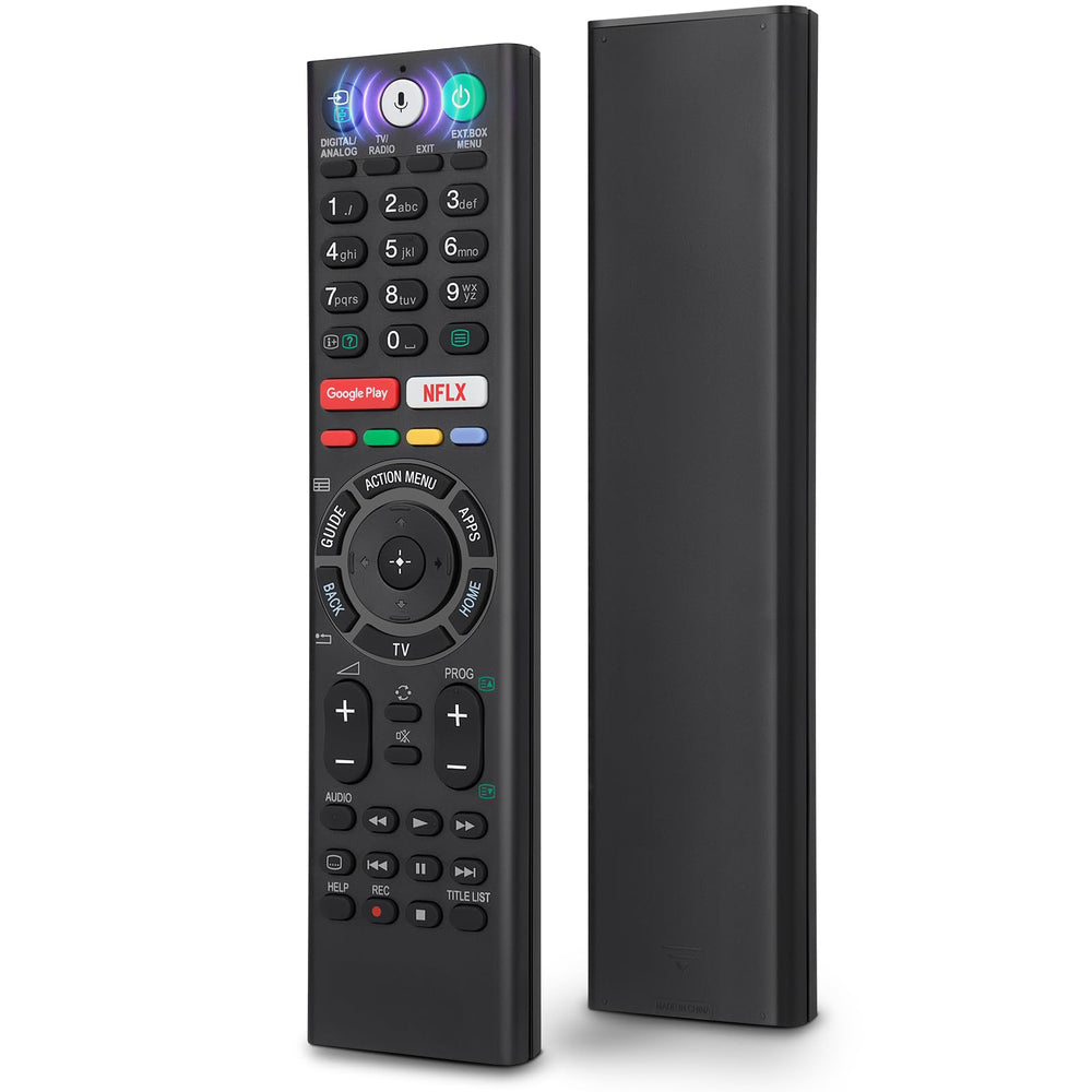 OMAIC voice remote for Sony Bravia models enables universal control.