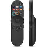 OMAIC XRT270 front view remote showing a compact, accessible control layout for quick setup