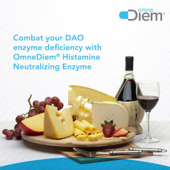 Omne Diem Histamine Digest label details show 30,000 HDU