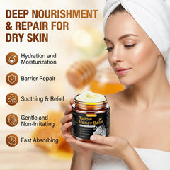 Omnifacile tallow honey balm for face and body nourishes skin