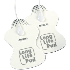 OMRON Long Life Pads butterfly-shape for targeted back and joint relief.