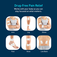 Omron pads for TENS unit provide reusable, durable pain relief sessions at home.