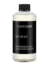 omxsair My Way diffuser oil bottle with sandalwood notes for luxurious home fragrance
