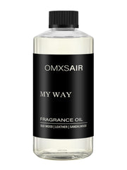 omxsair My Way diffuser oil bottle with sandalwood notes for luxurious home fragrance