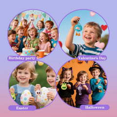 OMyFav classroom plush keychains make safe, playful student prizes