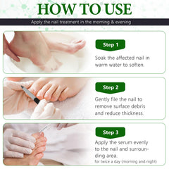 OMZOK bottle shown restoring brittle nails visually