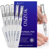 OMZOK Toenail Fungus Pen packaging shows a compact, travel-ready nail care kit.