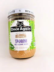 Once Again sesame tahini dipping plate highlights versatile use for dips.