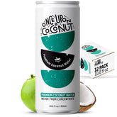Once Upon a Coconut water bottle 10.8 oz offers refreshing hydration on the go.
