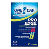 One A Day Men’s Pro Edge bottle front for everyday immune support.