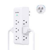 One Beat surge protector with nine outlets for organized charging in a dorm
