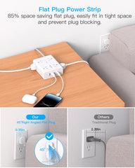 One Beat USB-C dual charging ports for fast device charging