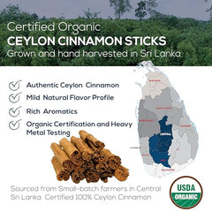 One Farm by WAAYB cinnamon sticks in packaging signaling freshness for desserts and beverages
