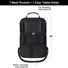ONE PIX waterproof seat protector shields seats from spills and messes