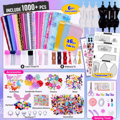 ONE TO FOUR complete tool set supports versatile fashion projects