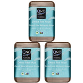 One With Nature Dead Sea Mud Soap Bar close-up showing mineral-rich formula for smoother skin.