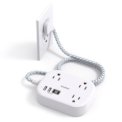 One Beat Cruise Power Strip front view showing compact design suitable for cruise cabins