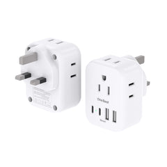 One Beat two-pack PD20W travel plug adapter in compact, carry-on friendly design.