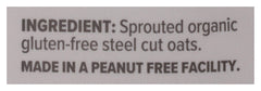 One Degree Hot Cereal rolled oats steaming bowl ready to serve
