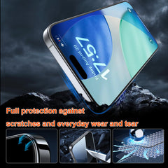 OneFish 3D curved edge coverage delivers edge-to-edge clarity on iPhone 17 Pro Max.