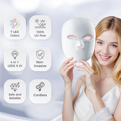 ONLUKY cordless USB rechargeable face mask for travel and yoga use