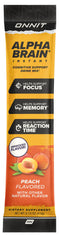 Close-up of ONNIT Alpha Brain Instant packet dissolving for mental clarity