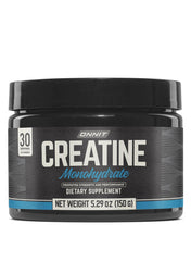 ONNIT Creatine Monohydrate Powder bottle with unflavored formula for on-the-go workouts.