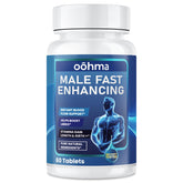 Oohma bottle-front-view highlighting the new male enhancement supplement for daily vitality.