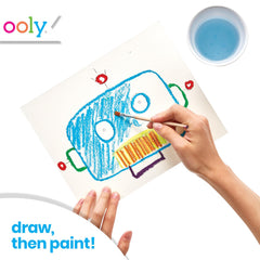 Ooly Smooth Stix gel crayons glide smoothly on paper and windows for effortless color.